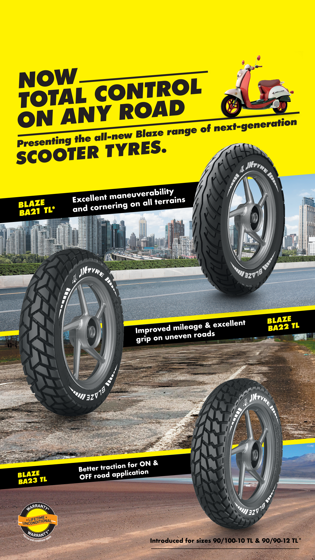 Blaze | JK Tyre | Motorcycle & Scooter Tyre